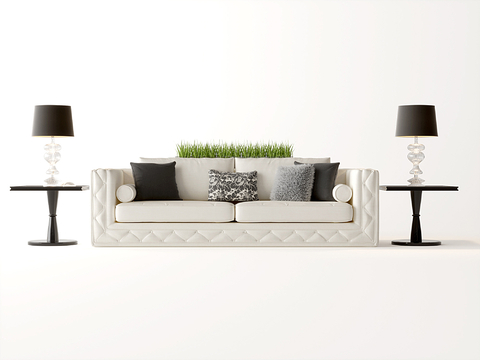 European-style double sofa