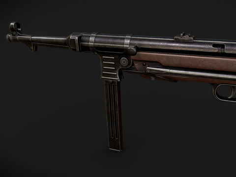 MP40 submachine gun firearms