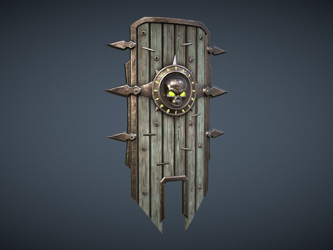 Undead Shield Game Props