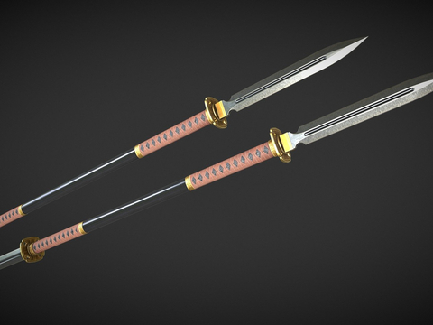 spear double-edged sword sword