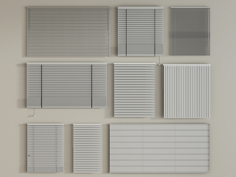 Modern venetian blinds