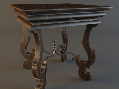 European-style corner table