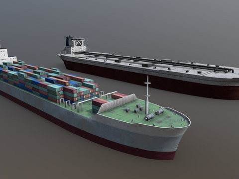 cargo ship transport ship