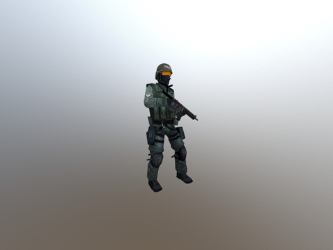 Rifle Police SWAT figure