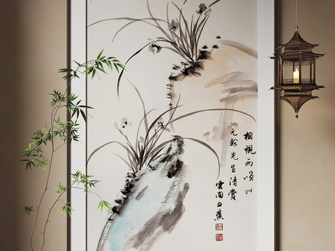 New Chinese Ink Painting Decorative Painting Art Painting Hanging Painting