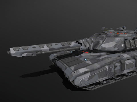 Sci-Fi Tank Pointed Tank