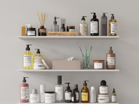 Toiletries Shampoo Skincare Products