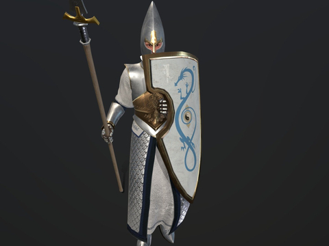 Elf Spear Swordsman