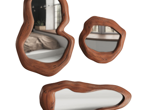 Special-shaped mirror decorative mirror