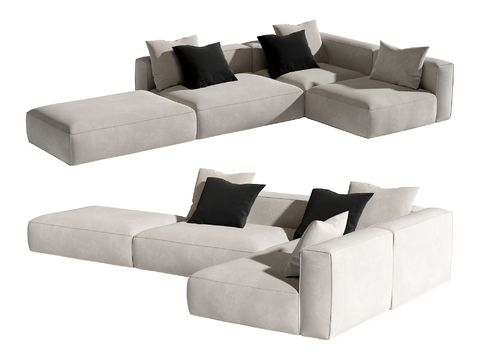 Poliform modern multiplayer sofa