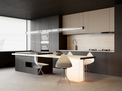 Modern open kitchen