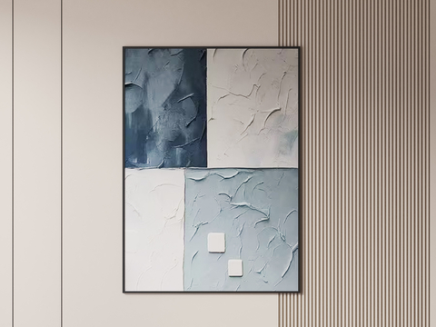 Modern Simple Texture Hanging Painting