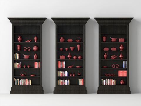 Middle Style Bookcase