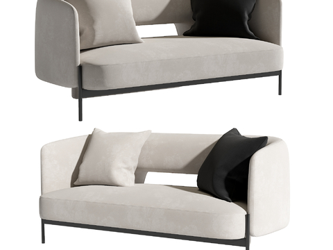 Modern double sofa