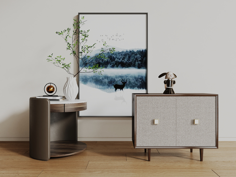 Nordic bedside table