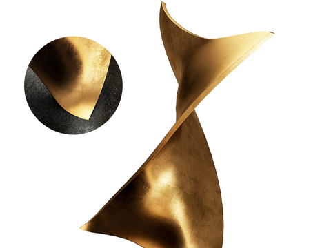 Abstract sculpture art ornaments