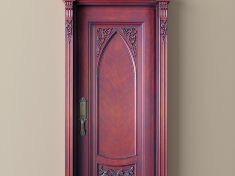 European-style single door