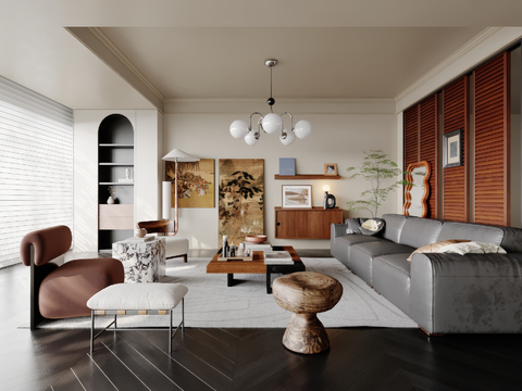 Middle Style Living Room