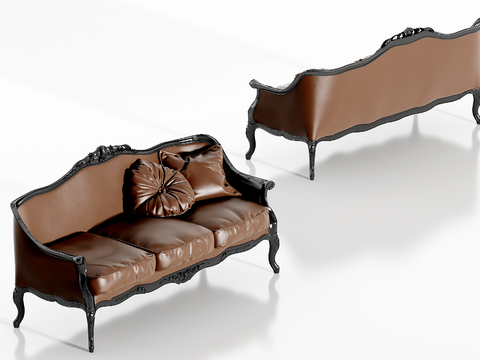 Jane Europe leather multiplayer sofa