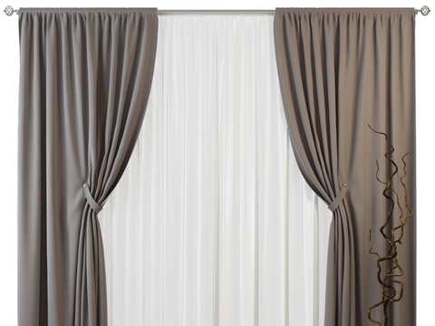 plain curtain window screen