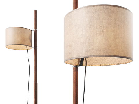 Middle style floor lamp