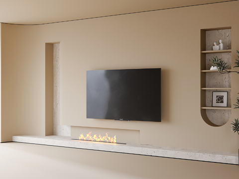 Modern TV Wall