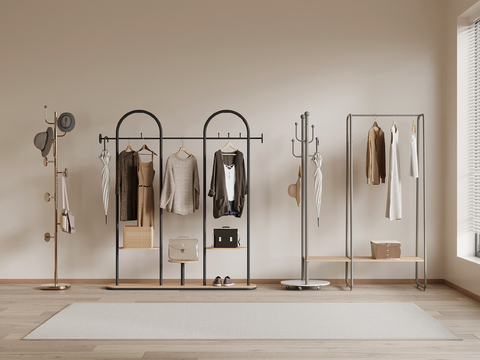 Modern Hanger Floor Hanger Coat Rack