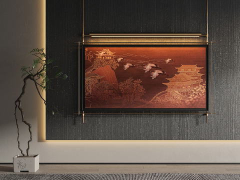 New Chinese Decorative Painting Architectural Painting Art Painting Hanging Painting