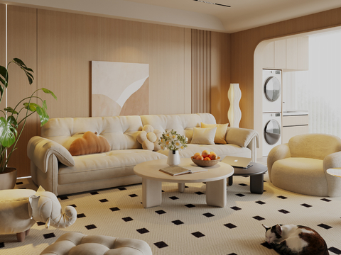 Cream Style living room