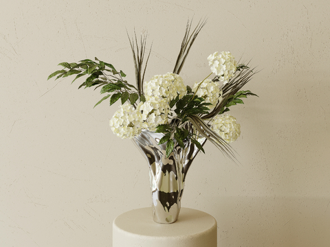 Vase floral arrangement