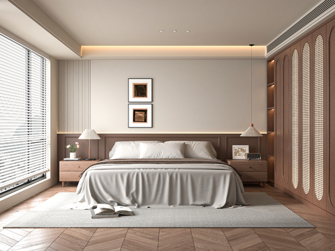 Middle Style Master Bedroom