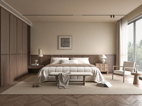 Middle Style Master Bedroom