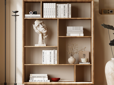 Nordic Bookcase Bookshelf