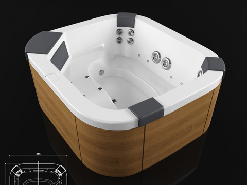 massage bathtub