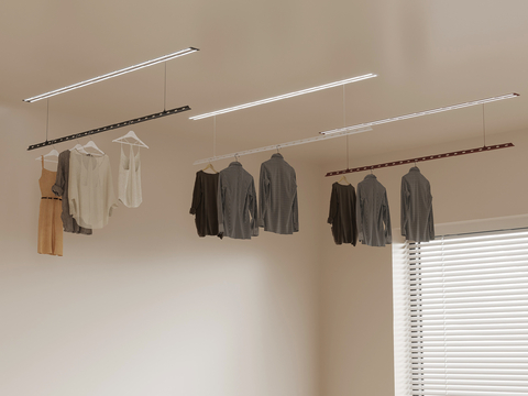 Electric drying rack Invisible drying rack