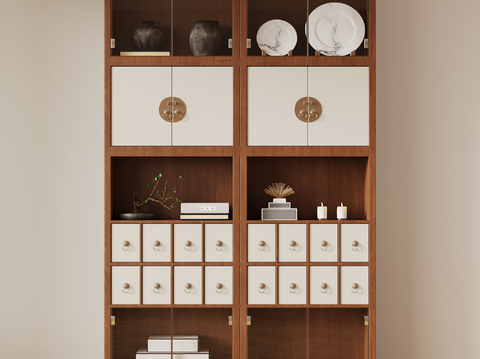 New Chinese Tea Cabinet Tea Room Cabinet Display Cabinet