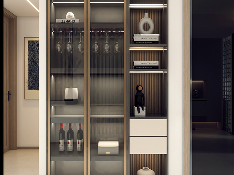 Modern Wine Cabinet