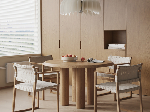 HERMES Modern Dining Table and Chair