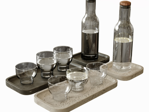 Modern Tableware Water Cup Glass