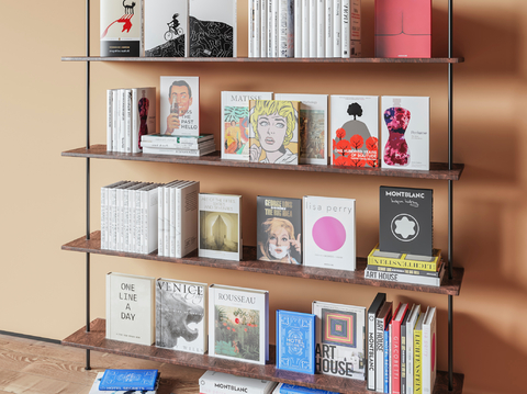 Modern Bookshelf Magazine Rack