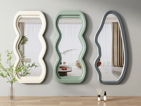 Alien mirror Full-length mirror Dressed mirror Fitting mirror