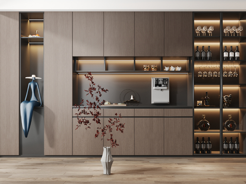 Italian Wine Cabinet Sideboard