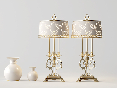 European-style table lamp