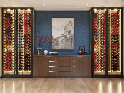 New Chinese Wine Cabinet