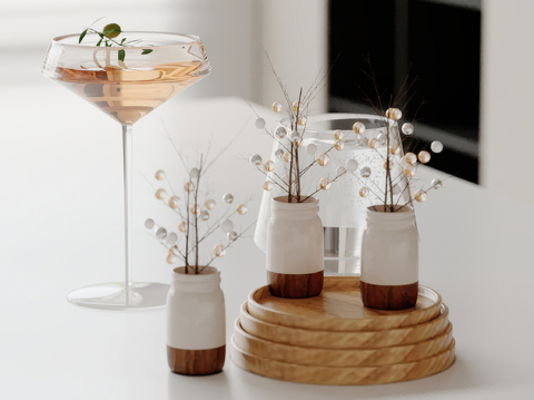 Modern Decorations Desktop Ornaments Vase Drinkers