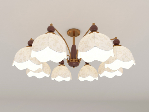 French ceiling lamp