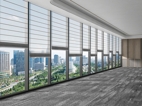 Office Curtain Wall Window Curtain Rolling Shutter