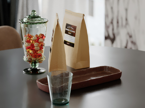 Modern Decorations Desktop Ornaments Packaging Bag Water Cup