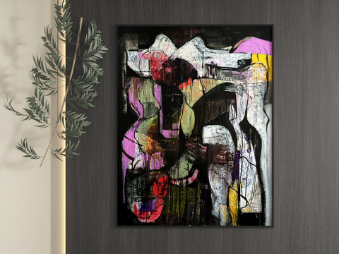 Quiet Painting Texture Painting Abstract Painting Decorative Painting Hanging Painting