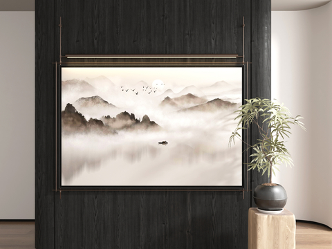 New Chinese Landscape Painting Decorative Painting Art Painting Hanging Painting